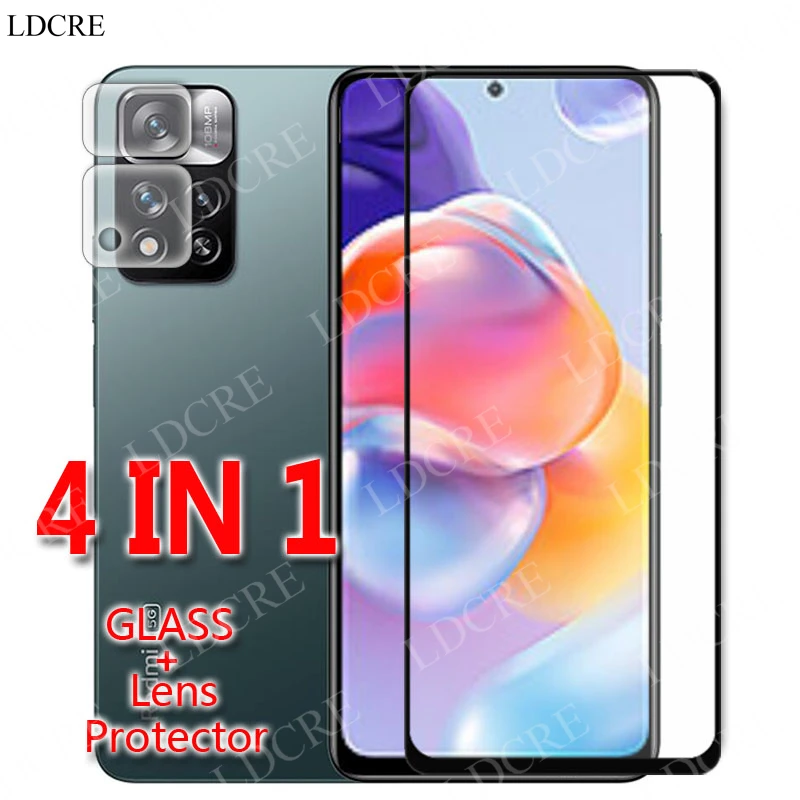 Protector de cristal templado para Xiaomi Redmi Note 11 Pro Plus, película protectora de cristal para Xiaomi Redmi Note 11 Pro + 11S 10 Pro 10S 10C 10A
