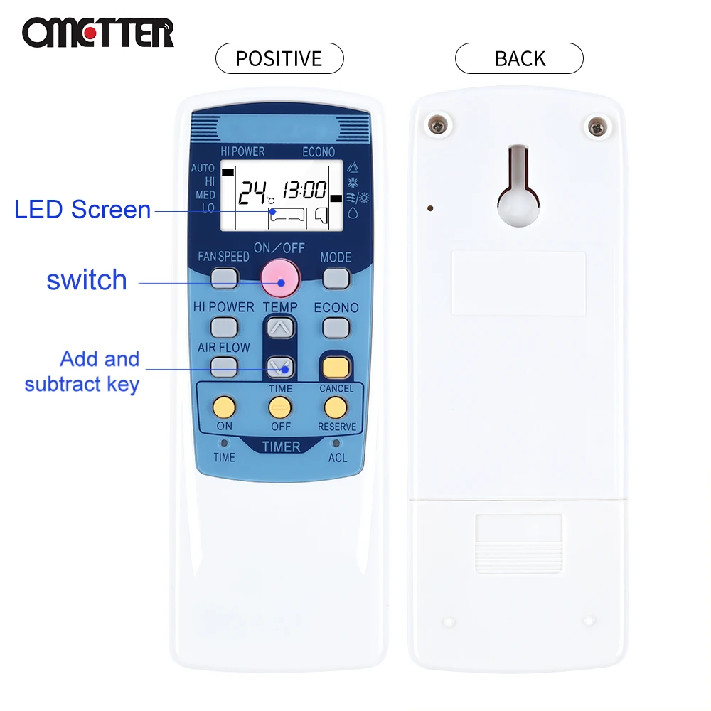 Control remoto para aire acondicionado MITSUBISHI, piezas RKT502A420 - imagen 5