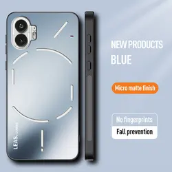 Nothing Phone (2) 5G – Funda Silicona Dorada Esmerilada Antigolpes