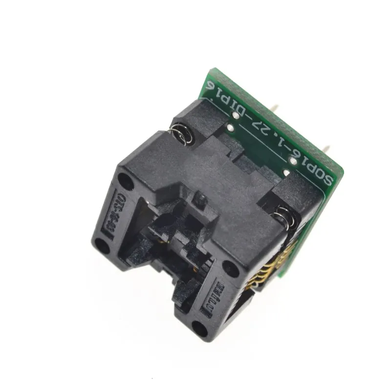 SOIC8 SOP8 a DIP8, asiento de cuerpo ancho, 200mil, adaptador de programador, toma azul - imagen 4