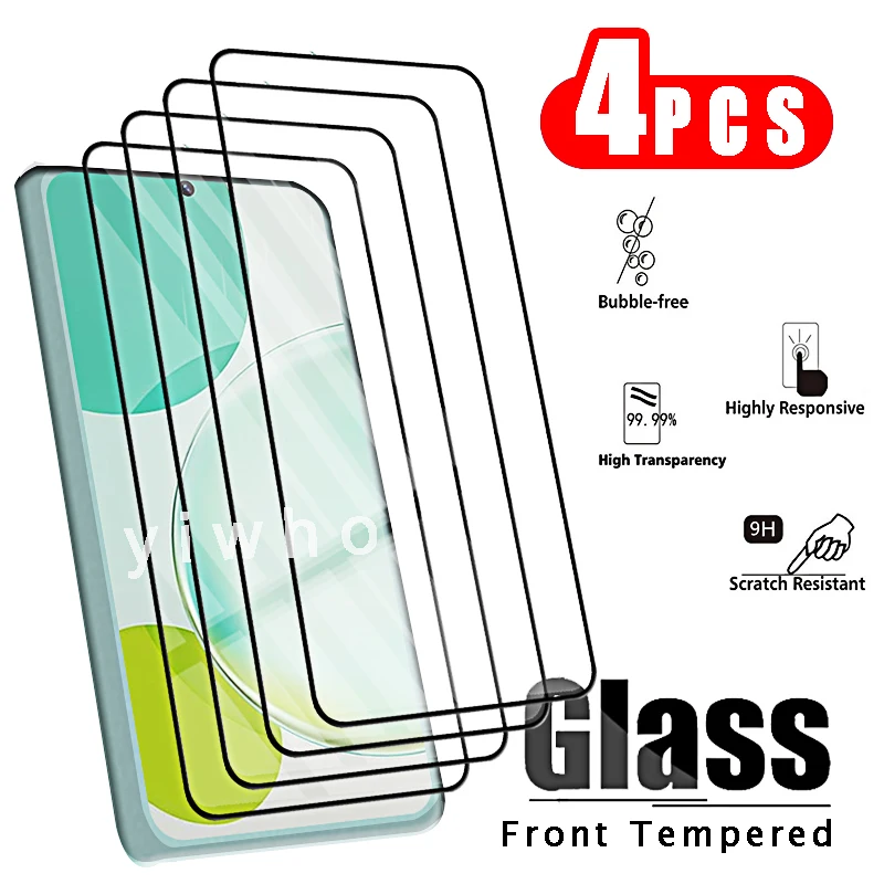 4 Uds vidrio templado para Huawei Nova 11 SE 11i 10 9 8 Se protectores de pantalla vidrio Protector en Nova11 11i 11se película HD - imagen 2