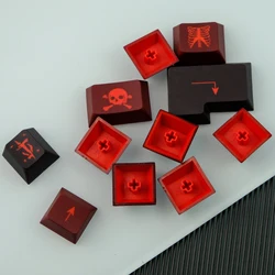 Keycaps PBT Perfil Cherry MX – Sublimación 5 Lados para Teclado Mecánico