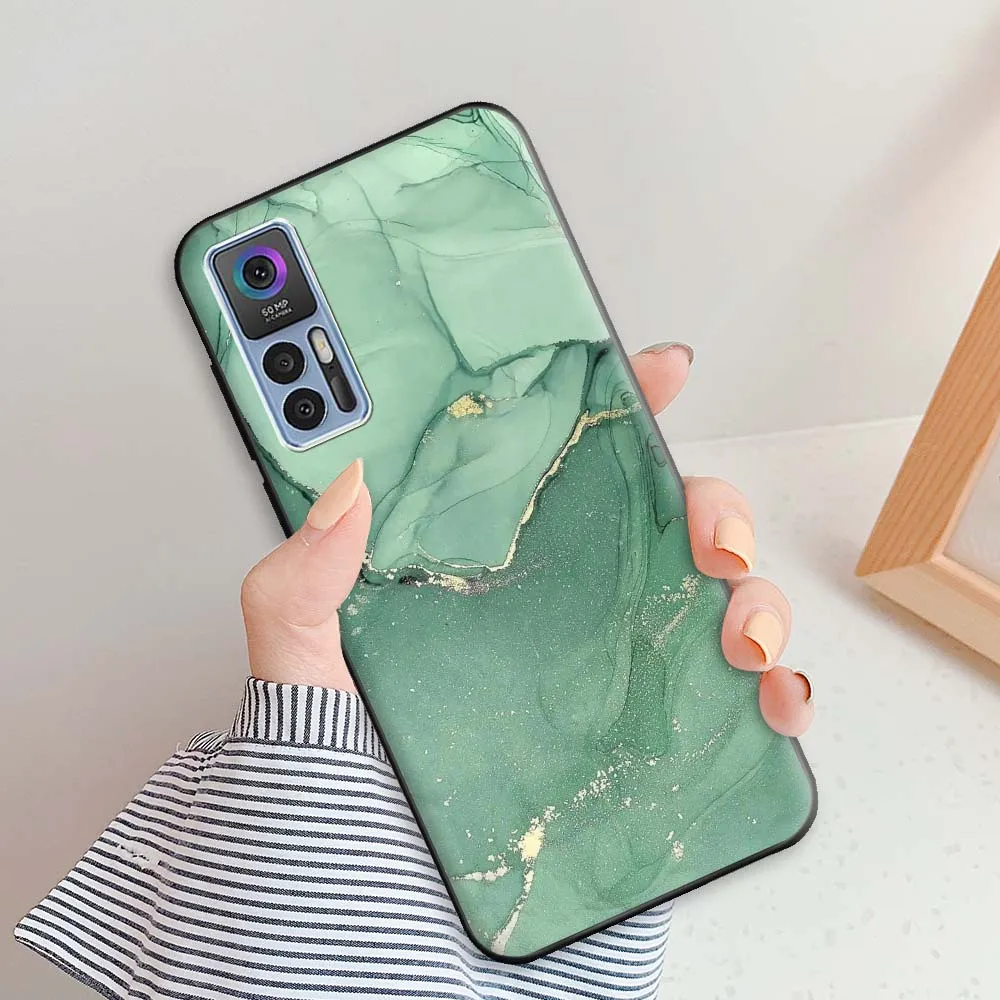 Funda de silicona para teléfono móvil, carcasa trasera de lujo a prueba de golpes, para TCL 30 Plus, 5G - imagen 5