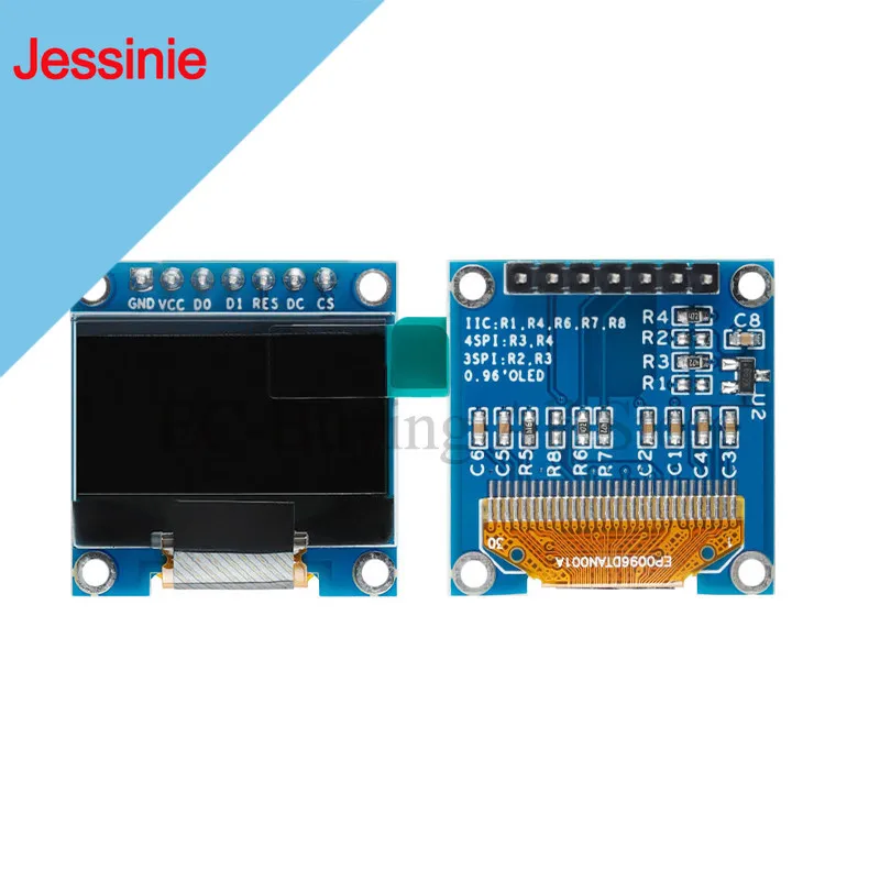 Módulo de pantalla OLED blanco/azul/amarillo serie IIC de 0,96 pulgadas 128X64 I2C SSD1306 12864 0,96 "placa de pantalla LCD para Arduino - imagen 5