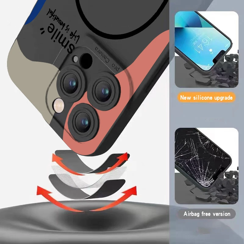 Funda de teléfono con cara sonriente de dibujos animados para Samsung Galaxy S25 S24 S23 S22 Ultra Plus S21 FE A16 A33 A53 A34 A54 5G A15 A35 A55 - imagen 3