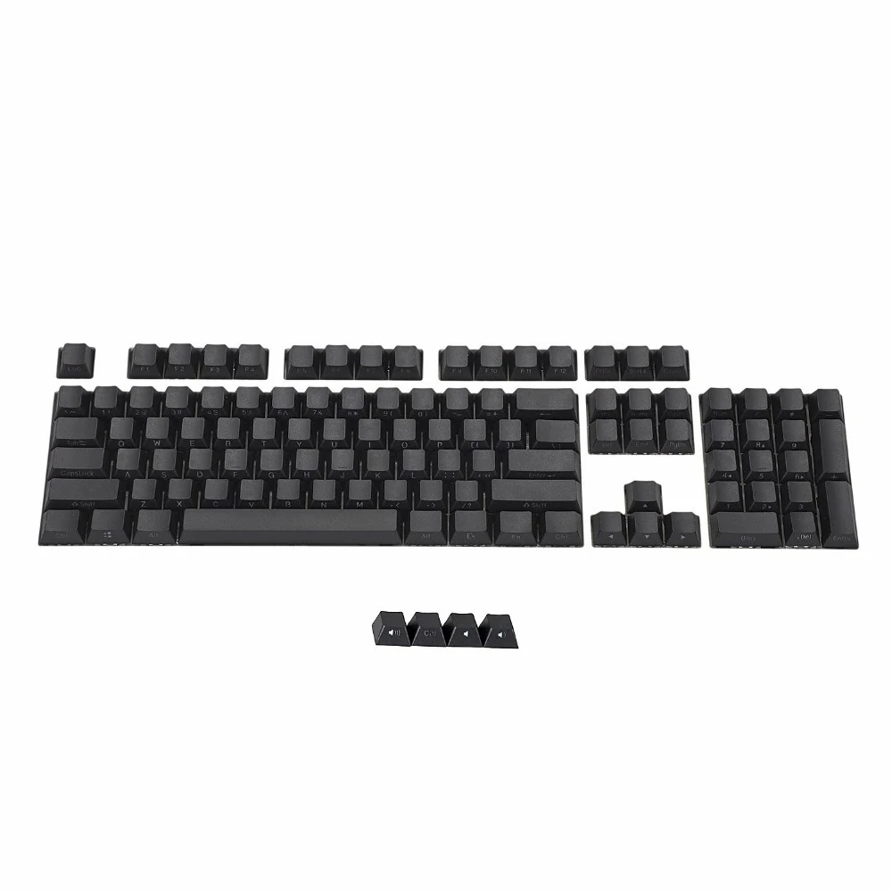 Teclas traslúcidas retroiluminadas para teclado mecánico MX Filco, negro, 108 teclas, perfil Cherry, PBT, doble disparo, brillo lateral - imagen 3