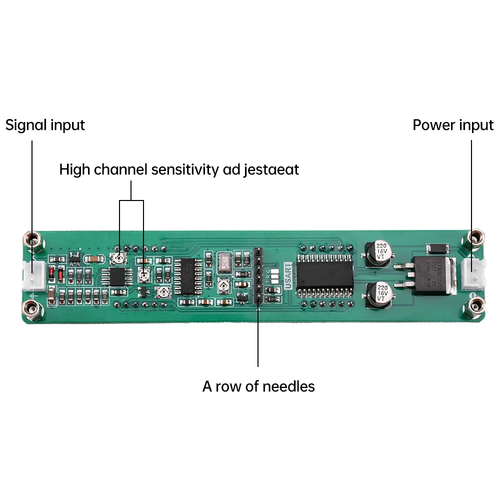 PLJ-8LED-H 0,1 a 60MHz 20MHz a 1200MHZ 1,2 GHz RF contador de frecuencia de señal cimómetro medidor probador componente de pantalla - imagen 4