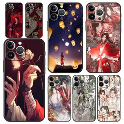 Funda iPhone 13 Negra Lujo Celestial Antigolpes