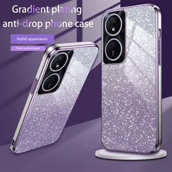 Honor X7b Funda Silicona con Brillo Degradado Elegante