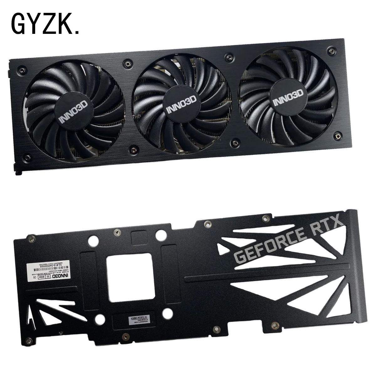 Nuevo para INNO3D GeForce RTX3080 3080ti X3 ventilador de repuesto de tarjeta gráfica nuevo conjunto de módulo de radiador