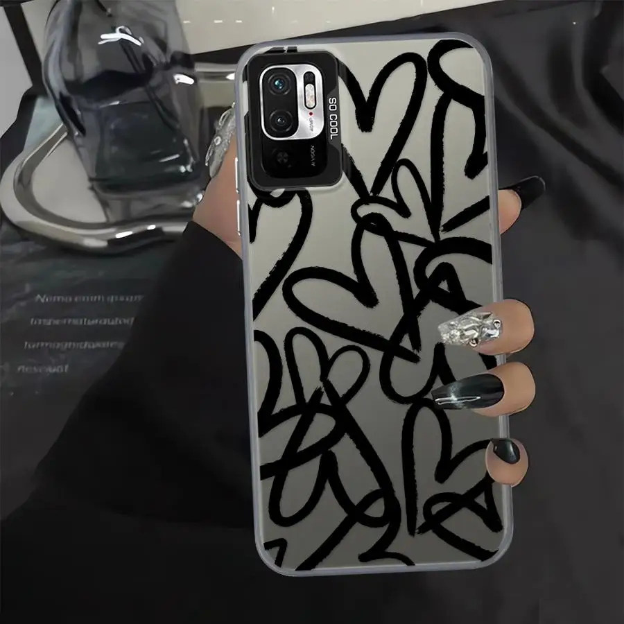 Funda trasera para teléfono Xiaomi Mi 11 Lite 12T Pro 13T Creative Love Heart - imagen 5