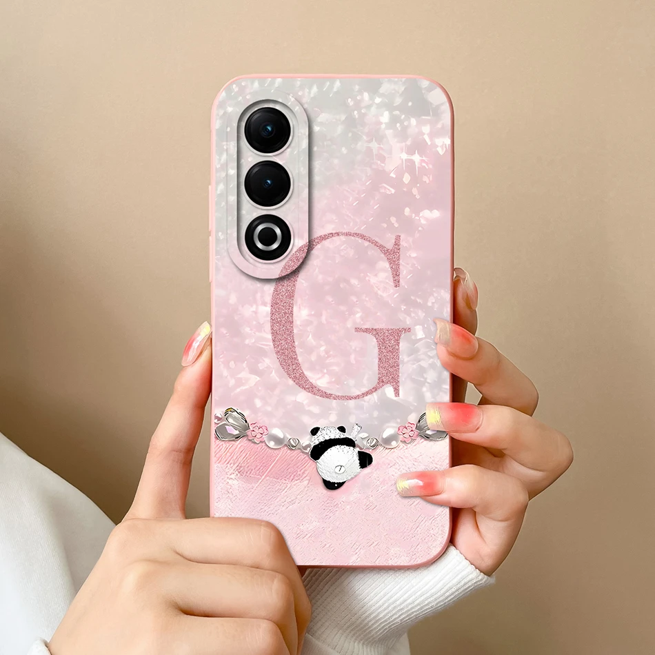 Funda para itel S25 Ultra bonita con letras de Panda, carcasa de silicona líquida suave para itel S 25 S25Ultra, fundas de teléfono de protección completa - imagen 4