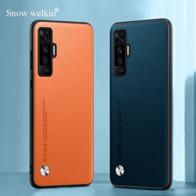 Funda de cuero PU de lujo para Vivo X50 X51 Pro, funda de silicona a prueba de golpes para Vivo X50 Pro Plus, fundas para teléfono - imagen 5