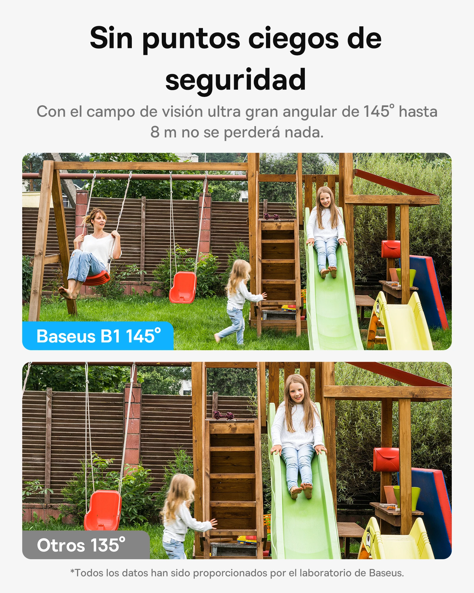 Baseus cámara de seguridad B1 para exteriores, sistema de protección de seguridad, 2K, inalámbrica, Wifi, grabación 24/7, 8GB de almacenamiento Local incorporado - imagen 4