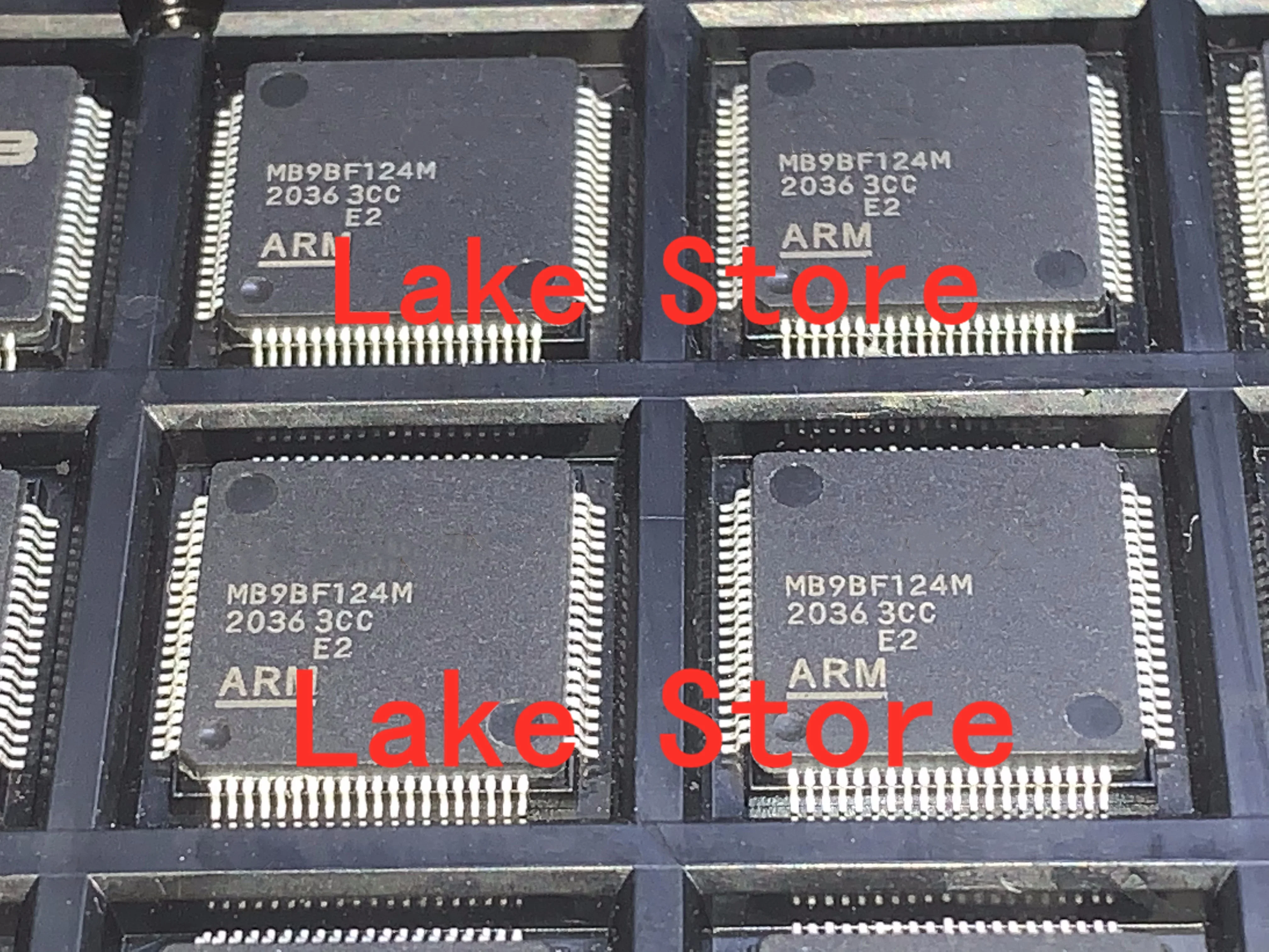 Derecho 1 Unids/lote MB9BF124M MB9BF124 MB9BF MB9BF124MPMC-G-JNE2 LQFP80 Bueno