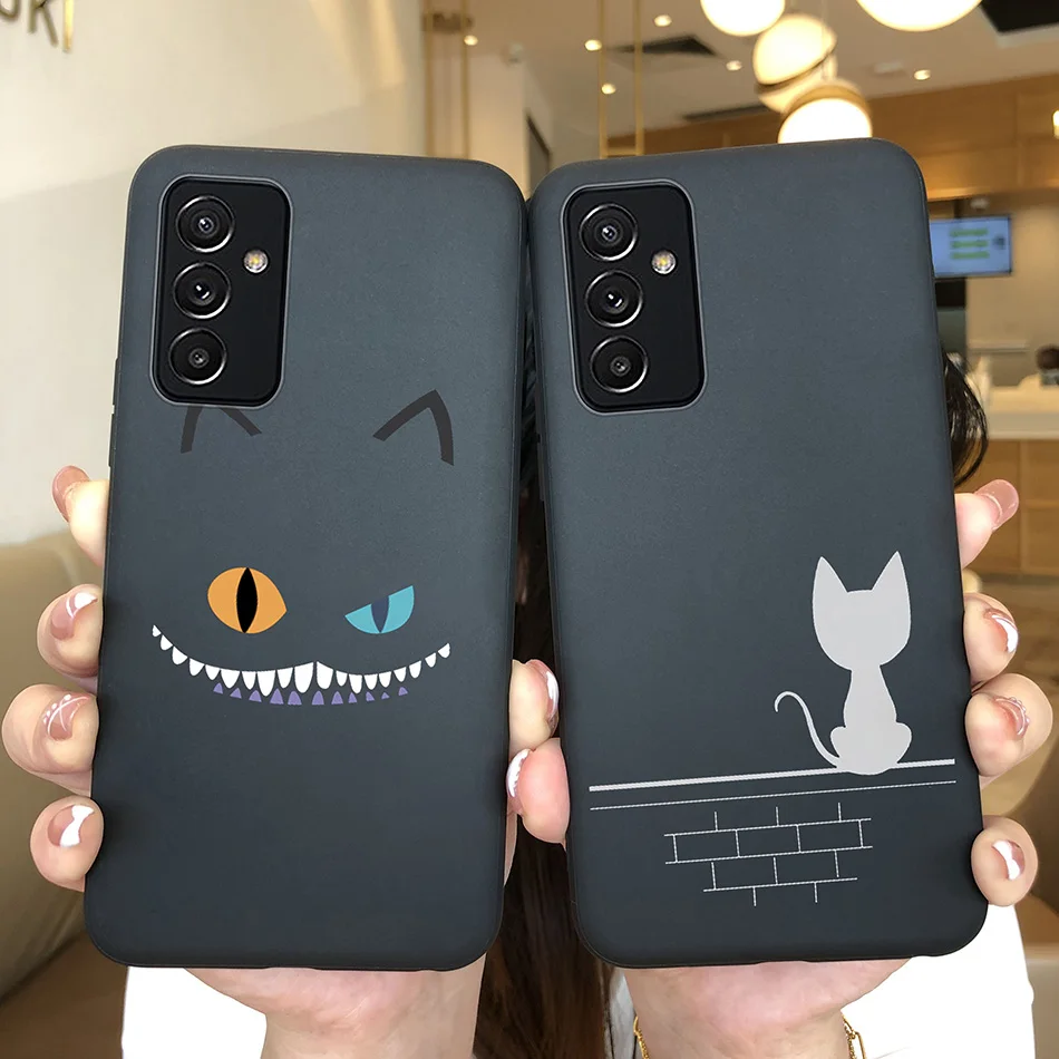 Para Samsung A82 Funda de teléfono mariposa lavanda mate Funda para Samsung Galaxy A82 A 82 Funda de silicona suave a prueba de golpes Capa - imagen 4