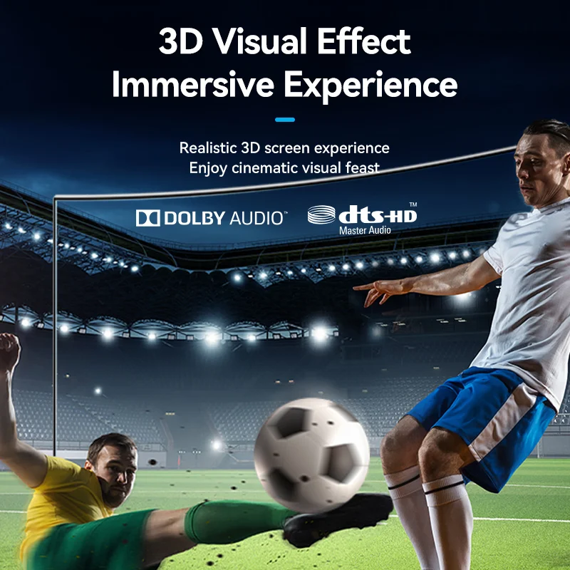 Cable de extensión Vention Cable HDMI 2,0 para PS5 GoPro Hero 8 8K/60Hz 4K/120Hz Ultra alta velocidad 48Gbps eARC HDCP 8K Cable HDMI 2,1 - imagen 4