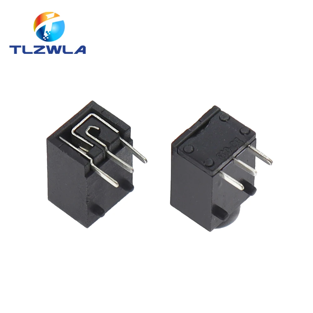 Conector de toma de corriente CC, 10 piezas, 3,5x1,3mm, montaje en Panel de 3 pines, DC003A - imagen 5