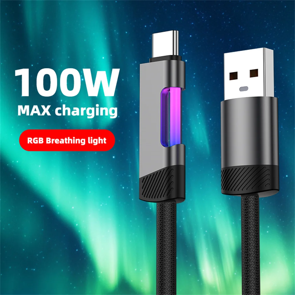 100W USB A to C Wire
