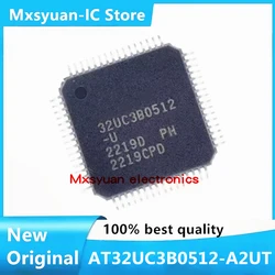 Microcontrolador AT32UC3B0512 en encapsulado QFP64