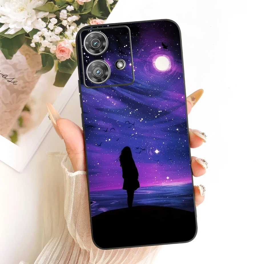 Para Motorola Edge 40 Neo funda XT2307-1 Linda funda pintada de moda Fundas de teléfono suaves de TPU para Motorola Edge 40 Edge40 Neo 5G Fundas - imagen 5