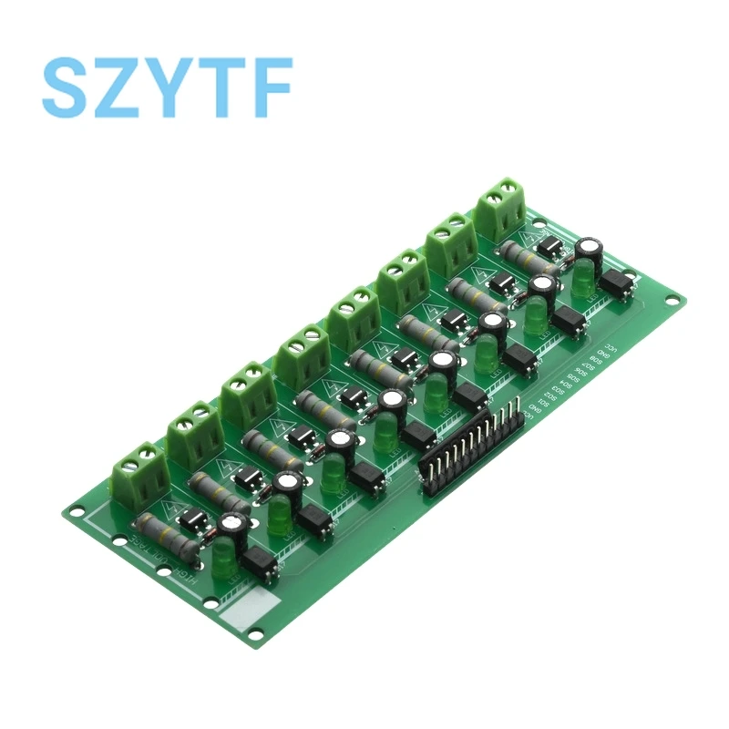 Módulo optoacoplador de CA de 1/3/8 vías y 220 V: detección de voltaje aislado, compatible con sistemas PLC - imagen 5