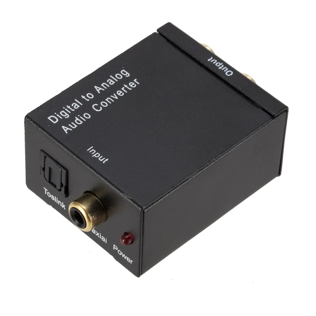 Convertidor de Audio Digital a analógico DAC SPDIF óptico Toslink señal Coaxial a R/L RCA Jack amplificador salida para HDTV PS4 Xbox - imagen 2