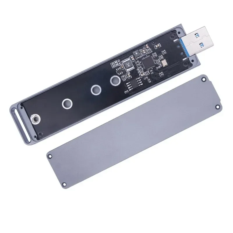 Carcasa de disco duro móvil M.2 NGFF a USB3.0 protocolo SATA externo SSD caja de disco duro de estado sólido adaptador convertidor caja de expansión - imagen 5