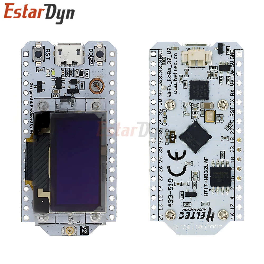 Placa de desarrollo SX1276 SX1278 LoRa ESP32, pantalla OLED de 0,96 pulgadas 868MHz/915MHz/433MHz, Kit WiFi Bluetooth para Arduino IoT - imagen 5