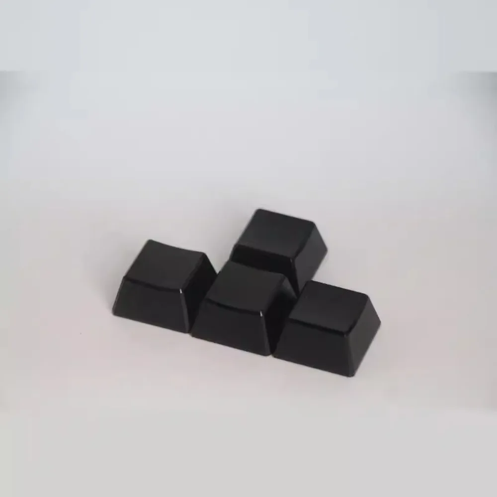 Teclas de aleación de aluminio, teclas de altura XDA personalizadas sin palabras para teclado mecánico, 4 Uds. - imagen 4