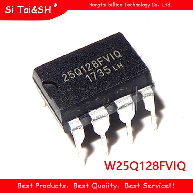 Si Tai & SH 1 Uds W25Q128FVIQ 25Q128FVIQ 25Q128FV1Q DIP-8 nuevo original - imagen 2