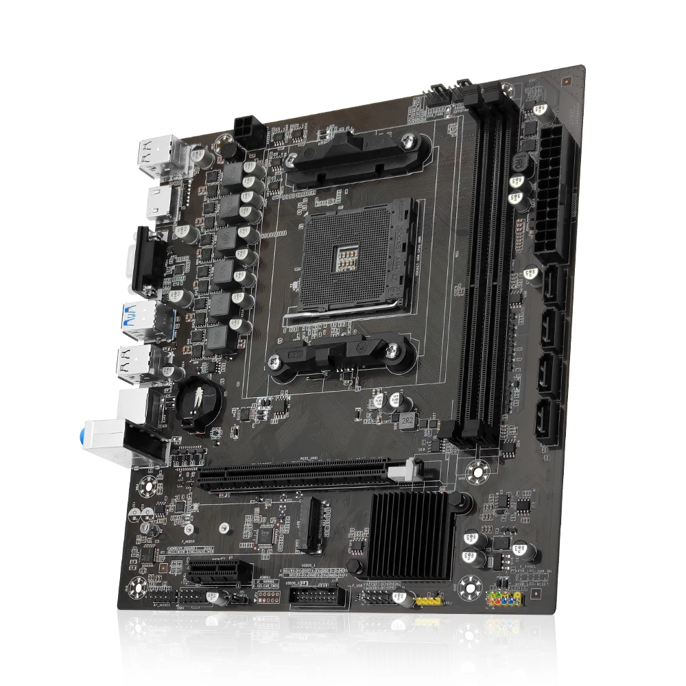 MACHINIST-placa base B450 AM4, ranura compatible con AMD Ryzen de 1-5 generación, CPU, HDMI, VGA, memoria DDR4 de escritorio, doble canal, NVME, M.2, NGFF - imagen 3