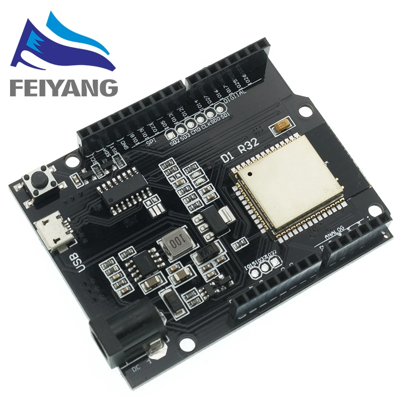 ESP32 para Wemos D1 Mini para Arduino UNO R3 D1 R32 WIFI Placa de desarrollo inalámbrica Bluetooth CH340 4M de memoria uno - imagen 4