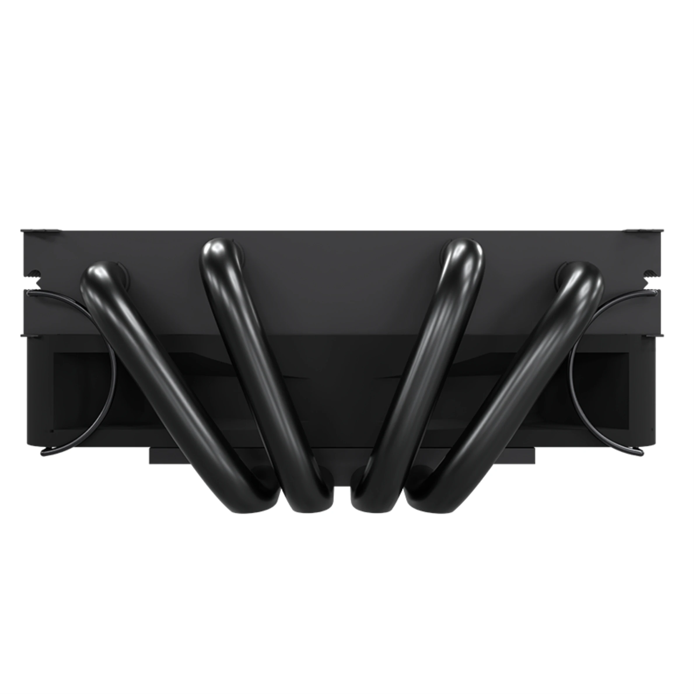 METALFISH DH380 Enfriador de CPU de perfil bajo de 38 mm Radiador de 4 tubos de calor para plataforma compacta 1700/1200/115x/AM5 AM4 Mini ITX - imagen 3