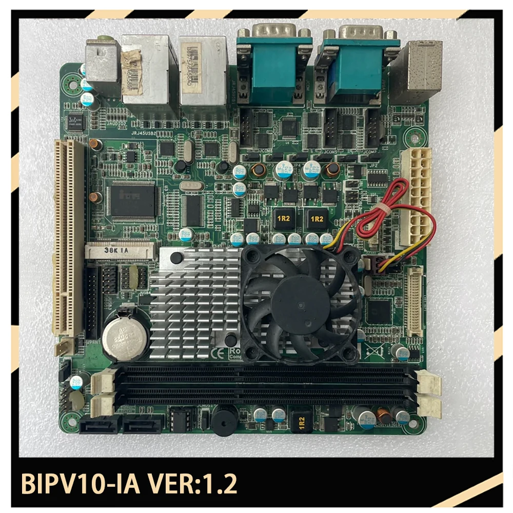 Placa base de control industrial con puertos de red duales BIPV10-IA VER:1.2