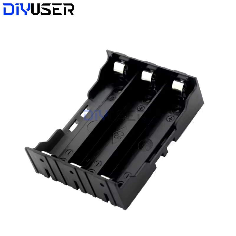 ABS 18650 fundas para banco de energía 1X 2X 3X 4X 18650 soporte para batería caja de almacenamiento 1 2 3 4 ranuras contenedor de baterías con Pin duro - imagen 4