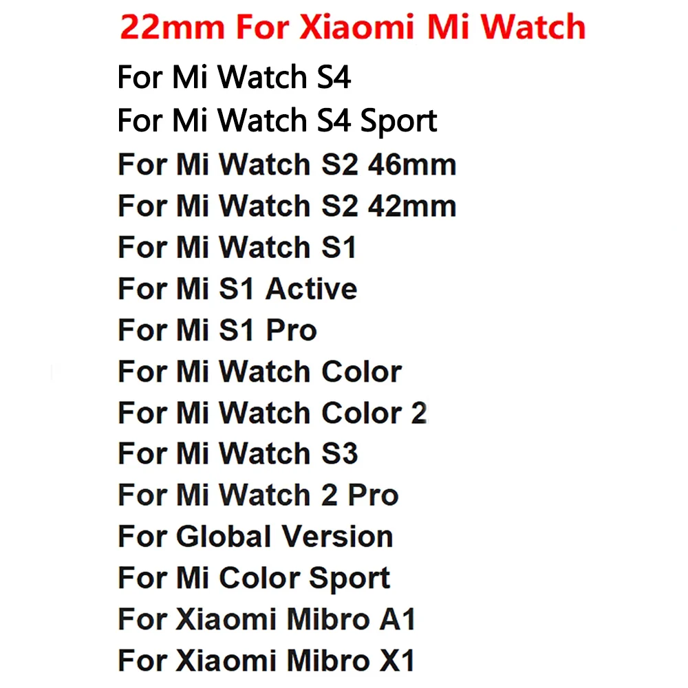 Correas de nailon para reloj inteligente Xiaomi Amazfit GTR 2/4/3/GTR 3 Pro, repuesto de pulsera, 22mm - imagen 3