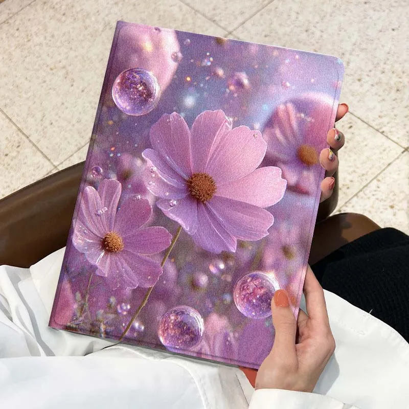 Arte de flor de cerezo para Huawei MediaPad MatePad Pro Air 12 X T5 T10S M6 M5 C5e SE 11 11,5 12,2 pulgadas funda para tableta - imagen 4