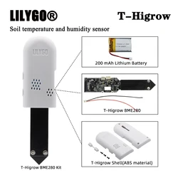 LILYGO T-Higrow ESP32 – Sensor de Humedad del Suelo WiFi