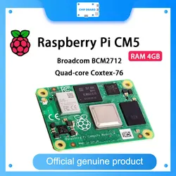 Raspberry Pi CM5 Quad-core Cortex-A76 Wi-Fi eMMC Dual 4K HDR