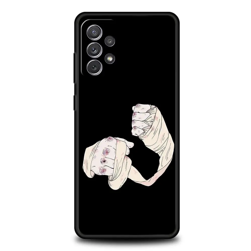 Funda de teléfono con temática de campeón de boxeo para Samsung A51 A71 A21S A17 A11 A15 A25 A23 A33 A53 A73 A07 A03S A05S A13 A35 A55 5G - imagen 2