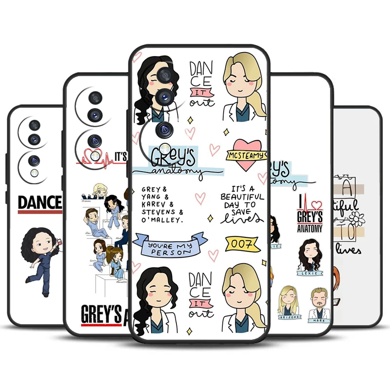Funda de teléfono de grey Anatomy You are my person para Honor 90 Lite 70 50 Magic 5 6 Pro X6 X7 X8 X9 X6a X7a X8a X9a X9b X8b
