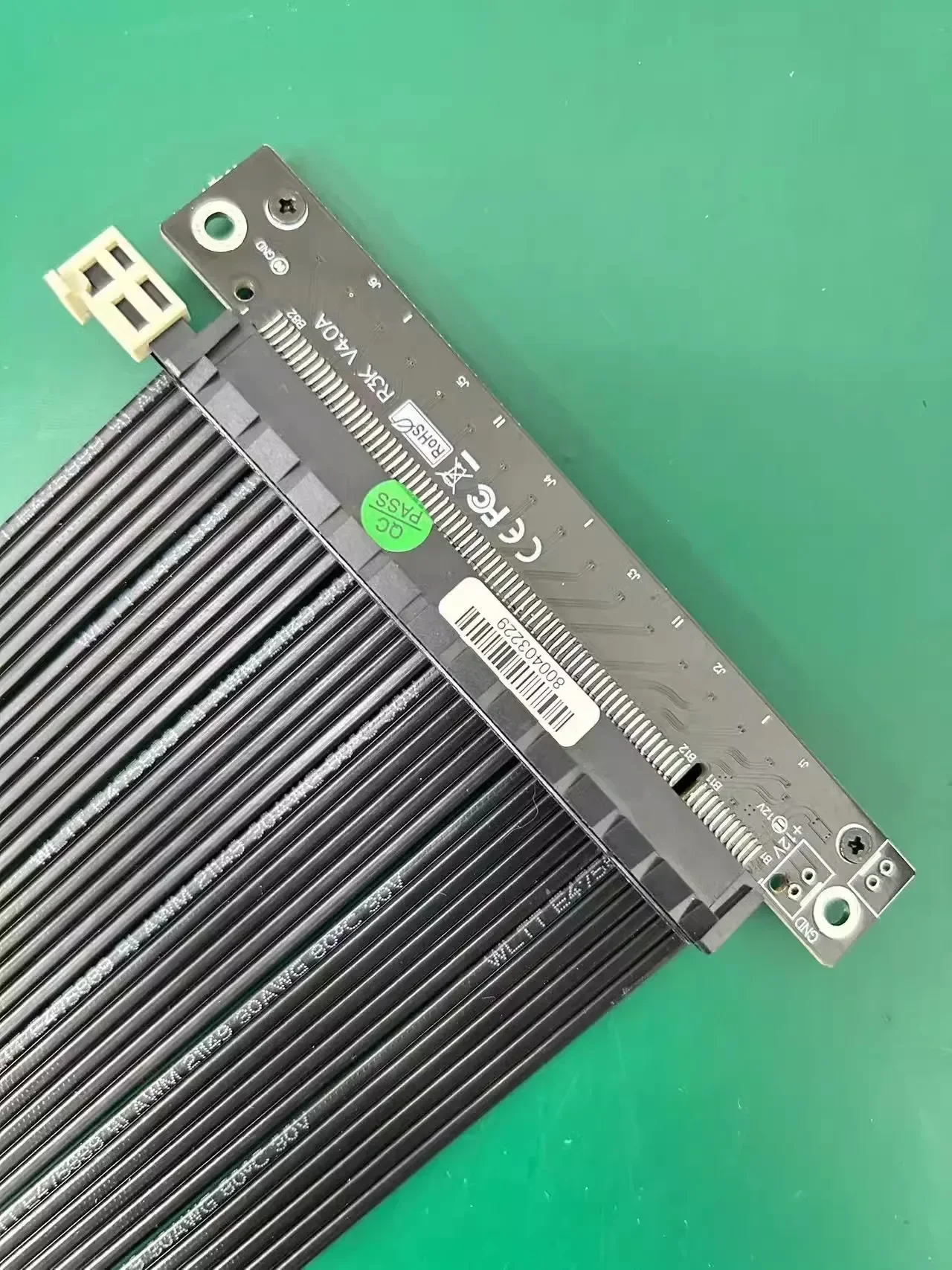 Adt-link-Cable de extensión vertical x16 4,0, carcasa ITX A4 para tarjetas gráficas, Gen4 16x PCIE, conector inverso - imagen 5