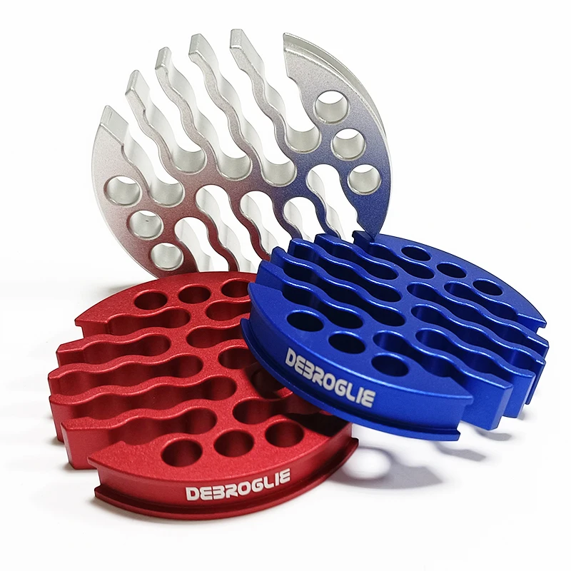 Herramienta de gestión de cables de sala de red de 30 agujeros, herramienta de clasificación de cables multiredes, peine de cable de metal duradero para 5 y 6 categorías