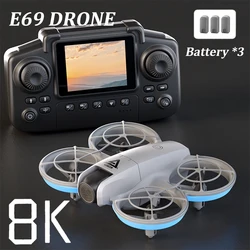 Dron E69 con cámara dual 8K, GPS y motores sin escobillas