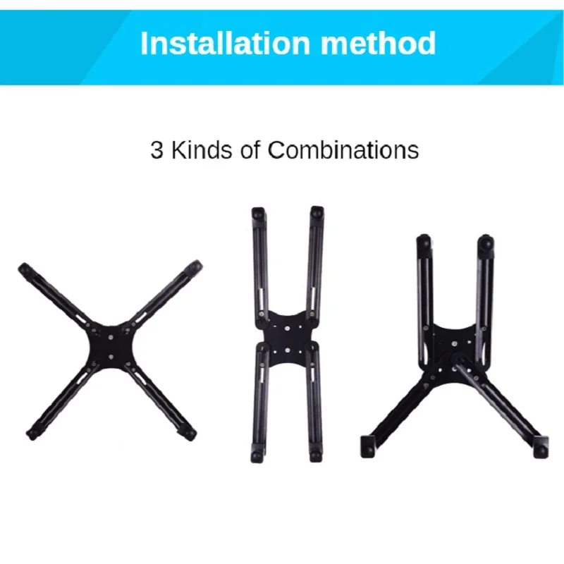 HILLPORT-Soporte de escritorio para Monitor Vesa sin montaje, accesorio de 13-27 pulgadas, LCD, LED, de movimiento completo, brazo de montaje para TV - imagen 3