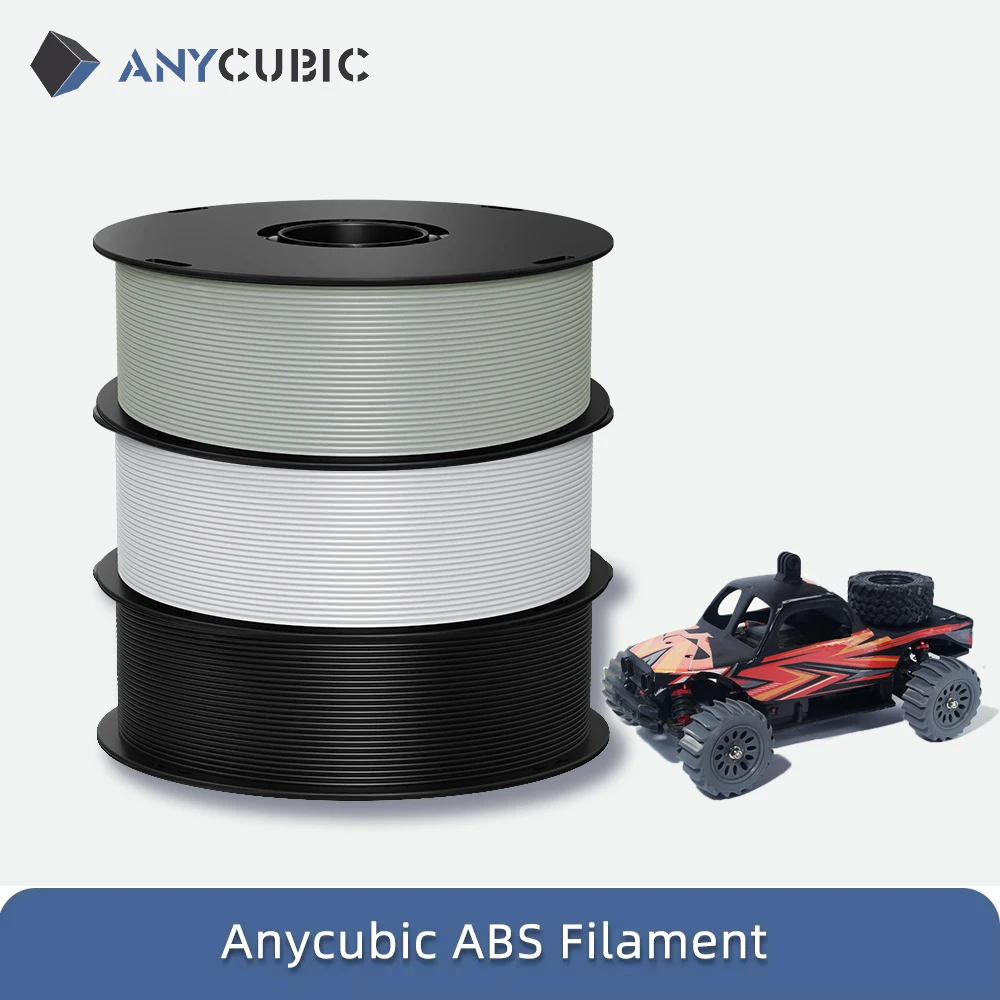 Filamento ABS ANYCUBIC, impresión 3D, resistencia al impacto PLA, resistencia a la temperatura, filamento de impresora 3D para Kobra 3 Max S1C - imagen 2