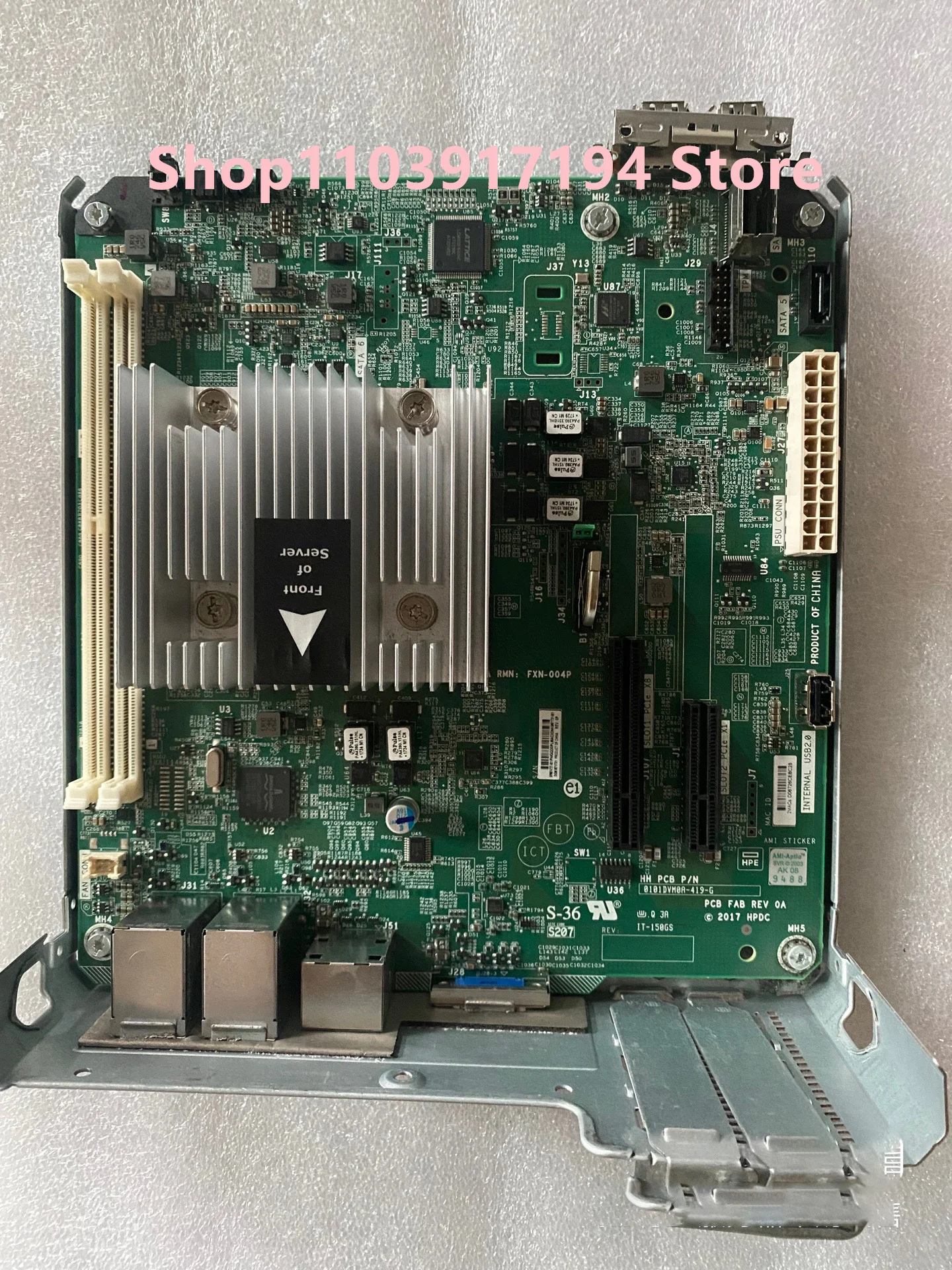 874737-001 871721-001 Placa base de servidor HP ProLiant MicroServer Gen10 - imagen 3