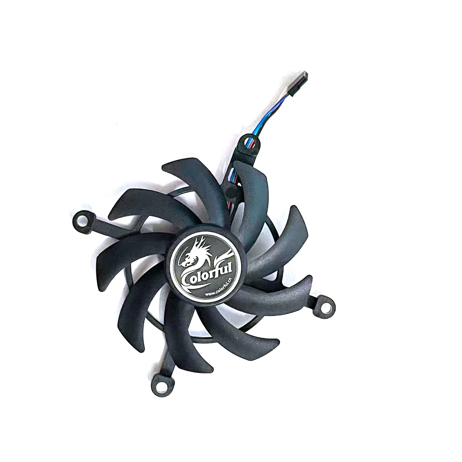 2 uds 85MM RTX 2060 2060Super GPU ventilador para colorido GeForce RTX2060 GTX 1660 TI 1660 Super ventilador de refrigeración de tarjeta gráfica - imagen 5