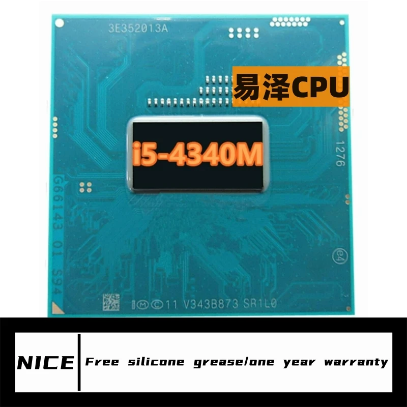 Procesador de CPU PGA946, I5-4340M I5 4340M SR1L0 2,90, hasta 3,60 Ghz, Dual Core 3M 37W